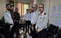 تقدیر متولیان سلامت از نگهبانان بیمارستان امام خمینی سردشت 